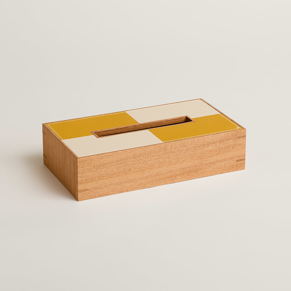 Pleiade en Casaque tissue box, small model | Hermès Mainland